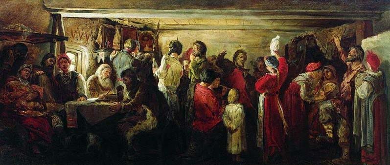 Peasant Wedding in the Tambov guberniya